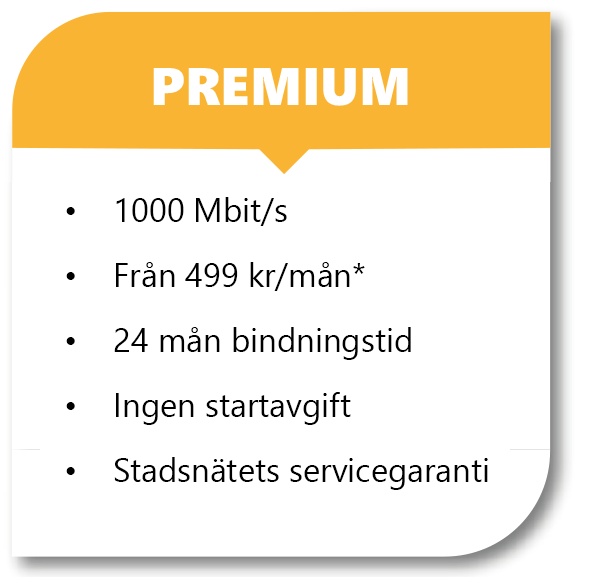 Knapp internet 1000 Mbit/sekund