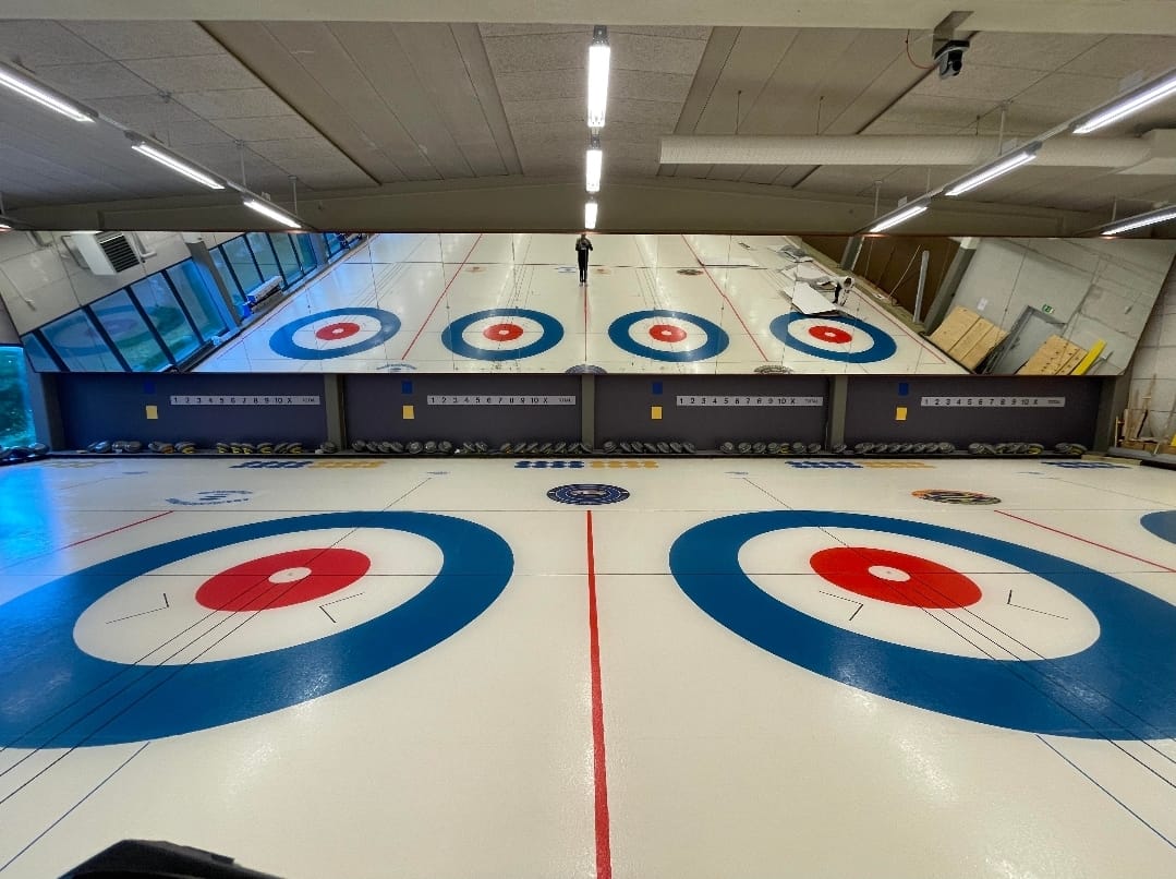 Curlingbana i Sundbybergs Curlingklubb
