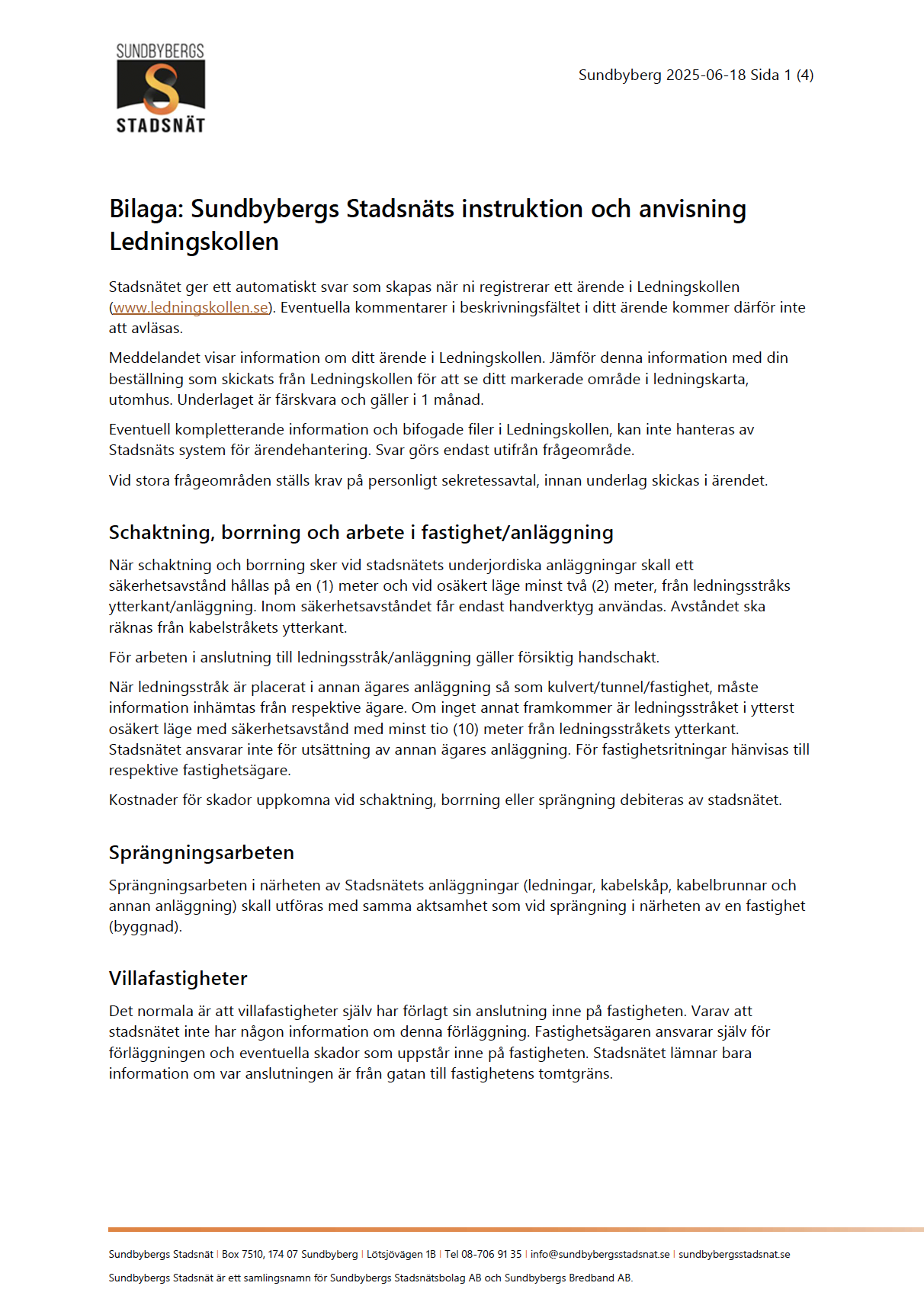 Ledningskollen . förhandsvisning